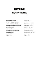 ION Raptor Guide D'utilisation Rapide