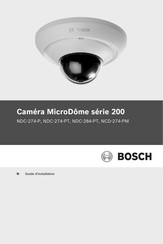 Bosch NCD-274-PM Guide D'installation