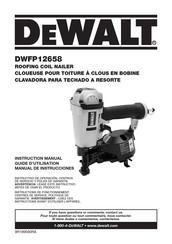 DeWalt DWFP12658 Guide D'utilisation