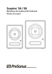 PRESONUS CoActual Sceptre S6 Mode D'emploi