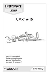 Horizon Hobby E-Flite UMX A-10 Manuel D'utilisation