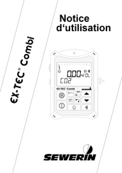 Sewerin EX-TEC Combi Notice D'utilisation