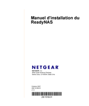 Netgear ReadyNAS Manuel D'installation