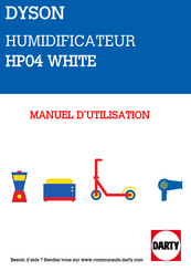 Darty DYSON HP04 WHITE Manuel D'utilisation