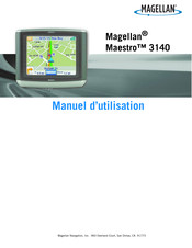 Magellan Maestro 3140 Manuel D'utilisation