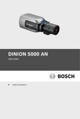 Bosch DINION 5000 AN Guide D'installation