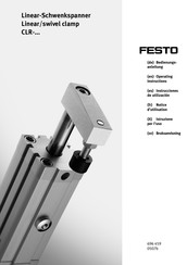 Festo CLR-40 Notice D'utilisation