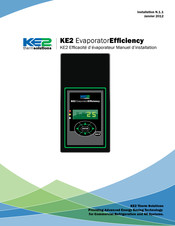 KE2 Therm Solutions EvaporatorEfficiency Manuel D'installation
