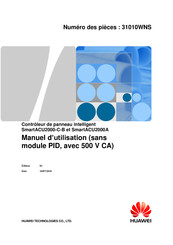 Huawei SmartACU2000A-C-PLC Manuel D'utilisation