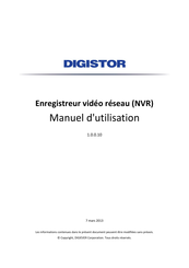 Digiever Digistor DS-8225-RM Pro Manuel D'utilisation