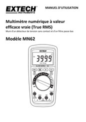 Extech Instruments MN62 Manuel D'utilisation