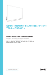 SMART Board SBID-7375P Guide D'installation Et De Maintenance