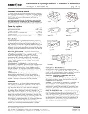 Rexnord Industries AB Instructions D'installation
