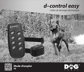 Dog trace d-control easy Mode D'emploi