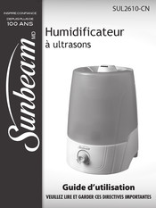 Sunbeam SUL2610-CN Guide D'utilisation