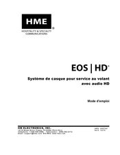 HM Electronics EOS|HD Mode D'emploi