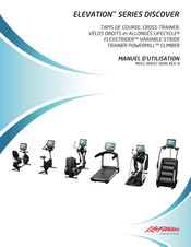 LifeFitness ELEVATION DISCOVER Série Manuel D'utilisation