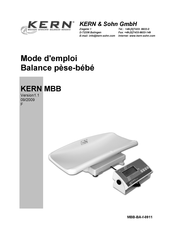 KERN MBB 20K5 Mode D'emploi