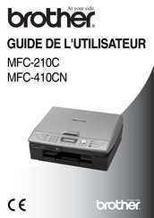 Brother MFC-410CN Guide De L'utilisateur