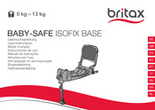 Britax BABY-SAFE ISOFIX BASE Mode D'emploi