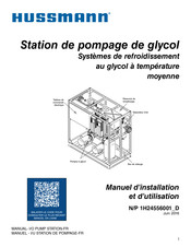 Hussmann 4280 Série Manuel D'installation Et D'utilisation