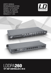 LD Systems LDDPA260 Manuel D'utilisation