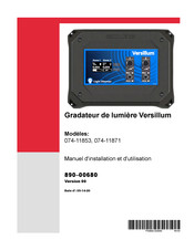 AGCO Versillum 074-11871 Manuel D'installation Et D'utilisation
