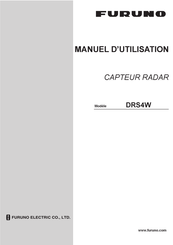 Furuno DRS4W Manuel D'utilisation