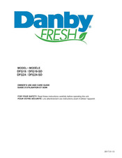 Danby FRESH DFG24-SD Guide D'utilisation