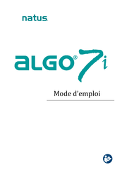 Natus ALGO 7i Mode D'emploi