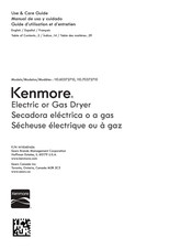 Kenmore 110.70372710 Guide D'utilisation Et D'entretien