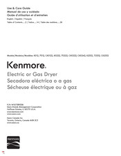 Kenmore C60122 Guide D'utilisation Et D'entretien