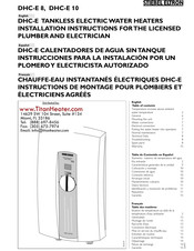 Stiebel Eltron DHC-E 10 Instructions De Montage