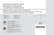 Stiebel Eltron MINI-E 2-1 Utilisation Et Installation