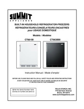 Summit CT661BI Mode D'emploi