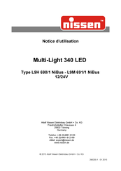 nissen L9H 690/1 NiBus Notice D'utilisation