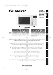 Sharp R-899 Mode D'emploi