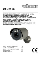 Velleman CAMIP16 Guide D'installation Rapide