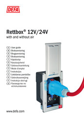 DEFA Rettbox 24V Mode D'emploi