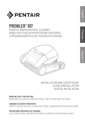 Pentair PROWLER 917 Guide D'installation