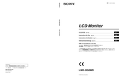 Sony LMD-3250MD Instructions D'utilisation