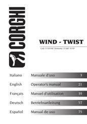 Corghi WIND - TWIST Manuel D'utilisation