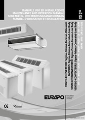 EURAPO CVR Manuel D'utilisation Et Installation