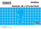 Honda Marine BF250A Manuel D'utilisateur