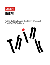 Lenovo ThinkPad WiGig Dock Mode D'emploi