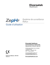 Diversatek Healthcare ZepHr Reflux Guide D'utilisation