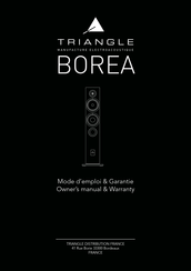 Triangle BOREA Mode D'emploi Et Garantie