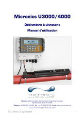 Micronics U4000 Manuel D'utilisation