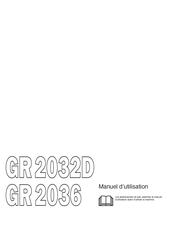 Jonsered GR 2036 Manuel D'utilisation