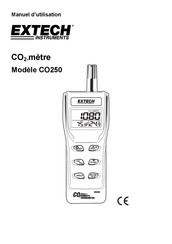 Extech Instruments CO250 Manuel D'utilisation